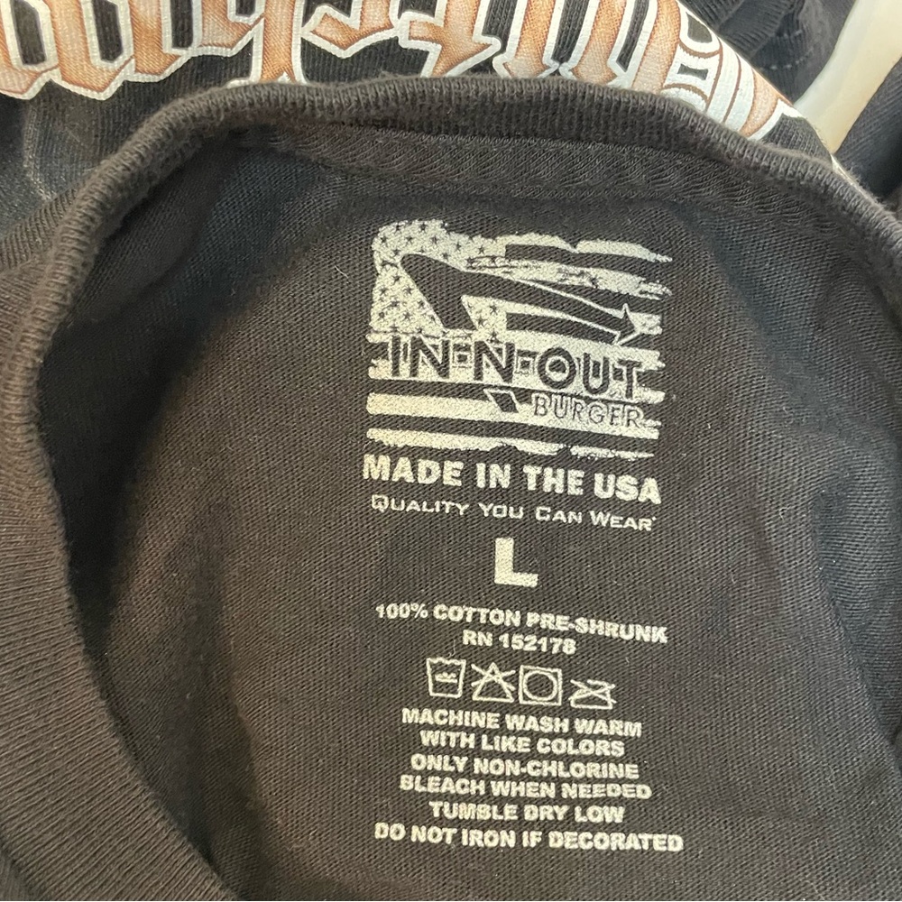 In-N-Out Flying Dutchman Racing Tee Size L - Picture 8 of 8